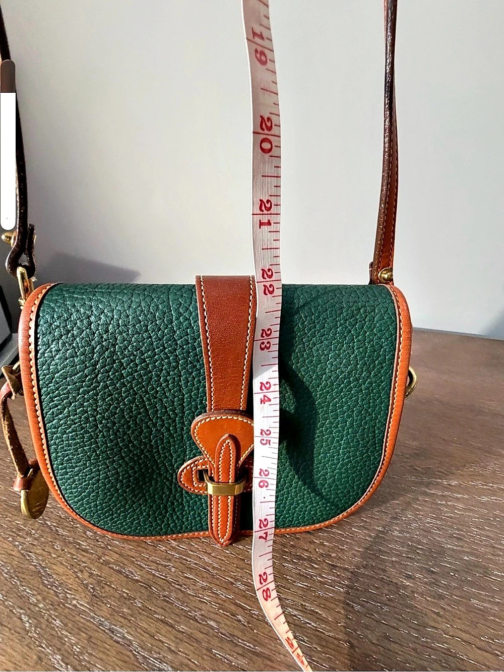 Dooney & Bourke Vintage All-Weather Leather Saddle Bag